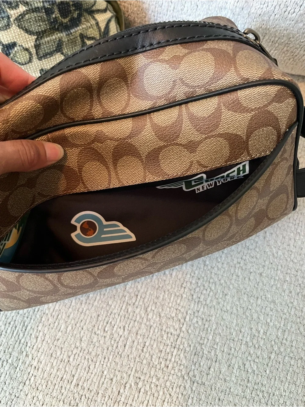 Coach travel toiletry
